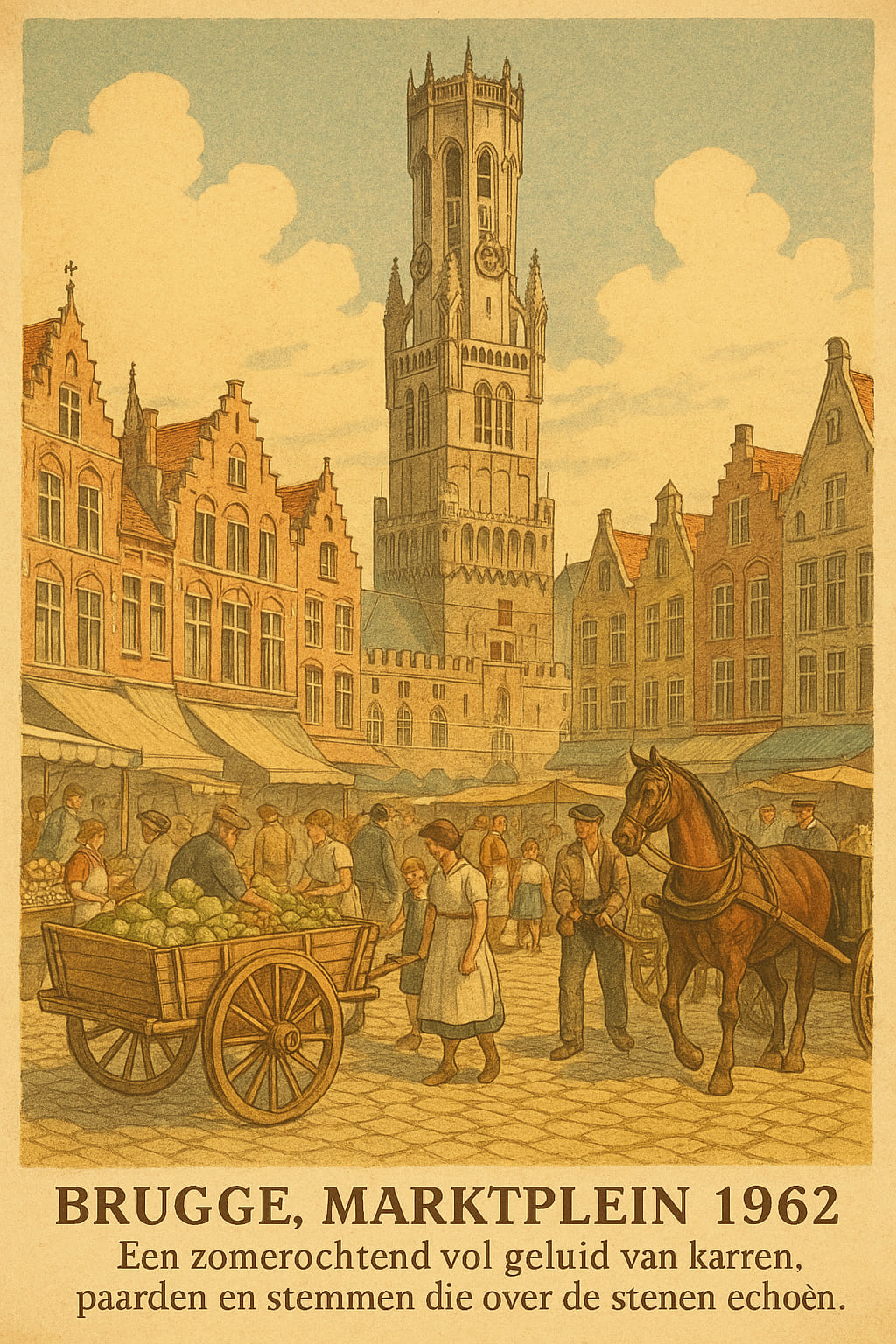 Brugge Markt 1962