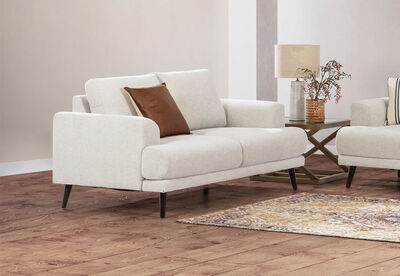 CHELSEY - Fabric 2 Seat Sofa